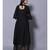 Black block print cotton kurta sets