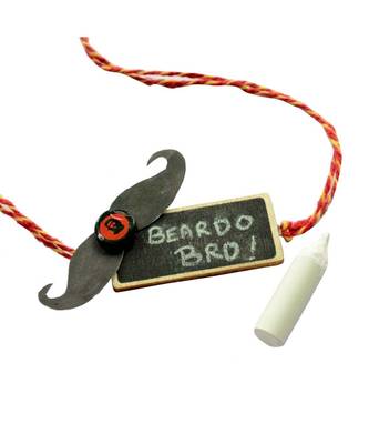 Beardo Bro Rakhi for Brother "Personalize it with your Brother`s name " Chalkboard special Rakshabandhan 2020 1