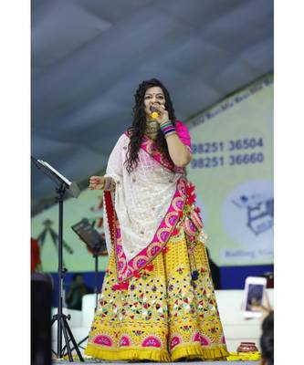 Mustard Fully Hand Work  Bridal For Wedding Wear 2