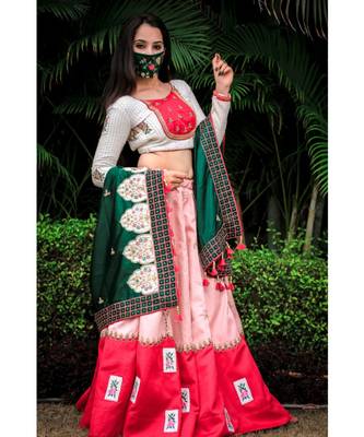 Red Bridal Wedding Wear Lehenga Choli 1