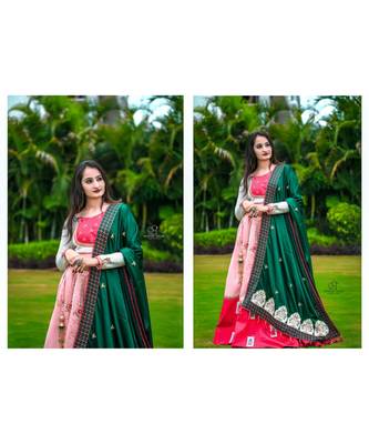 Red Bridal Wedding Wear Lehenga Choli 3