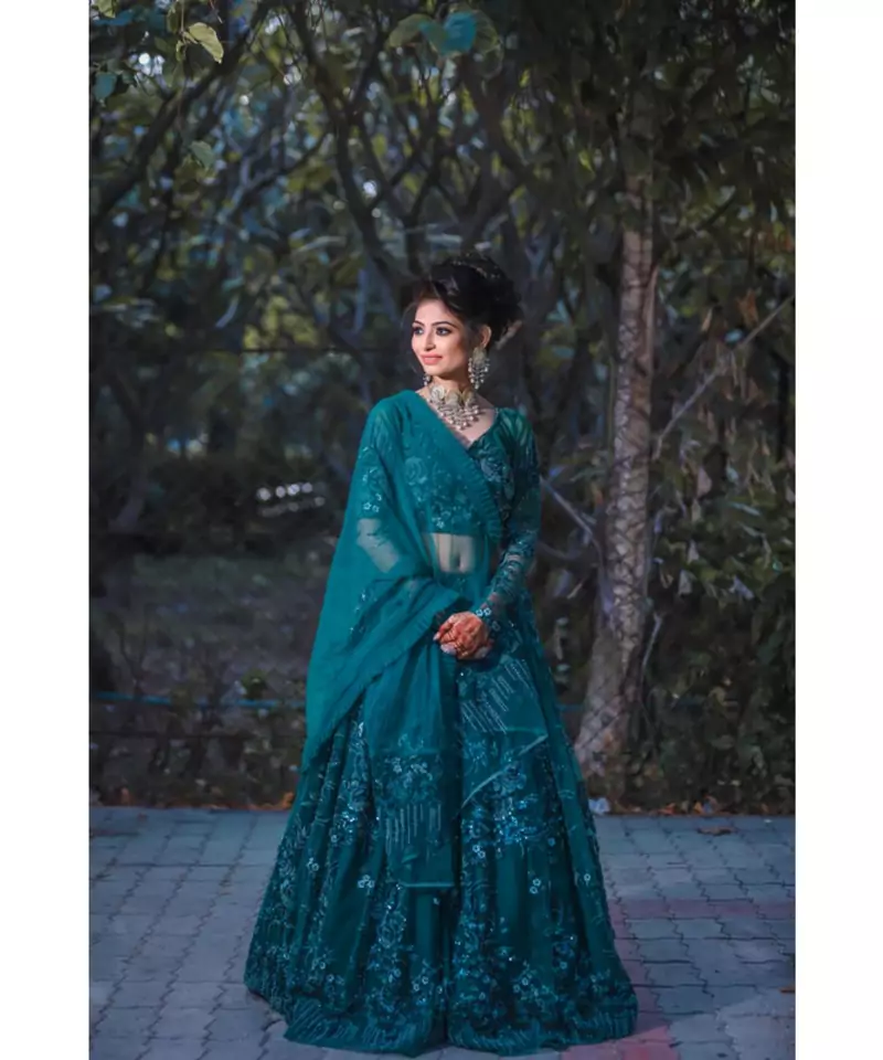 Imported Fabrics Designer Wedding Wear Lehenga Choli