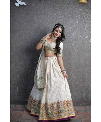 Off-White Designer Lehenga Choli 2