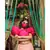 Pink Pure Raw Silk Peach Colour Lehenga Choli