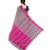 Hot Pink Hand Weaving Work Cotton Ikkot Design Handloom saree With blouse