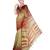 Rust Hand Weaving Work Cotton Silk Ikkot Design Handloom saree With blouse