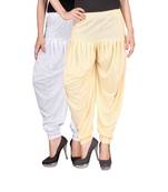 Multicolor plain viscose leggings