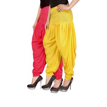 Multicolor plain viscose leggings 2