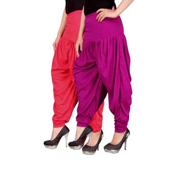 Multicolor plain viscose leggings 2
