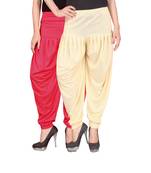 Multicolor plain viscose leggings