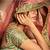 green embroidered Bhagalpuri Silk bridal-lehengas
