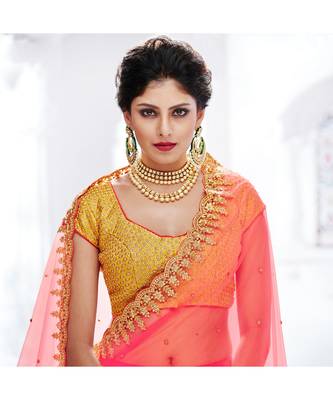 Pink embroidered silk bridal-lehengas 3