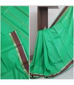 Green south cotton saree
