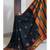 Black ilkal with traditional kasuti embroidery