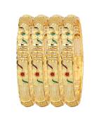 Multicolor bangles-and-bracelets