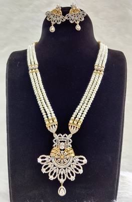 Natural Fresh Water Pearl Set With Certificate of Authenticity 1