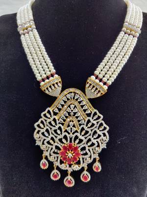 Natural Fresh Water Pearl Set With Certificate of Authenticity 2