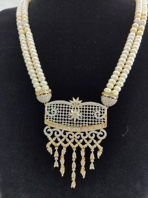 Natural Fresh Water Pearl Set With Certificate of Authenticity 2