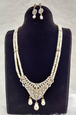 Natural Fresh Water Pearl Set With Certificate of Authenticity 1