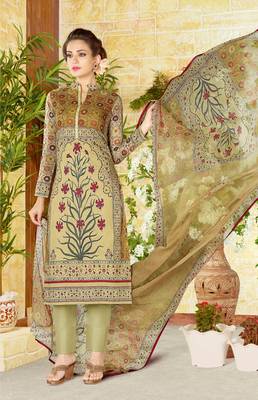 Multicolor floral print crepe salwar 1