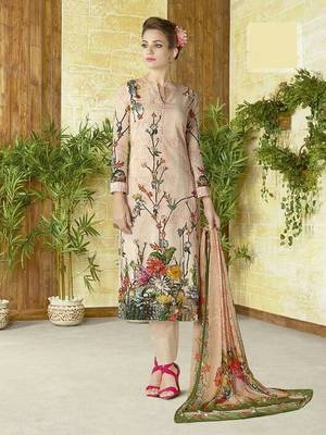Multicolor floral print crepe salwar 1