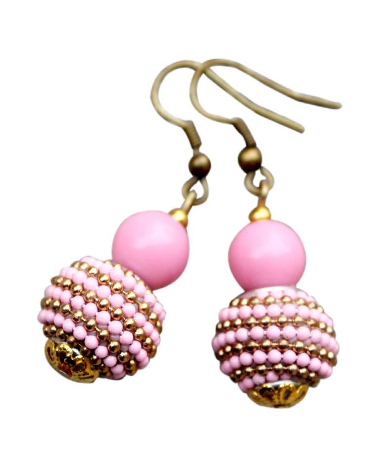 Cotton Candy Earrings Deepika Designs 453456