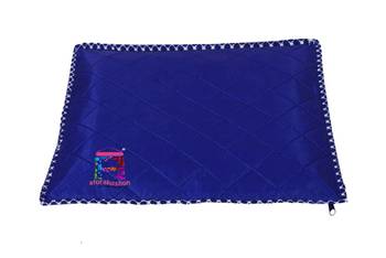 atorakushon   Parachute Fabric Saree Cover Garments Wardrobe Organizer Pack of 24 (Blue) 3