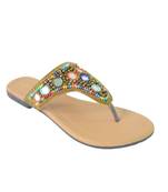 Flat ethnic footwear 