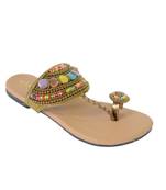 Flat ethnic footwear 