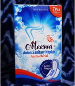 Meeswa bio degradable Sanitary pad with graphene-anion strip Medium Size (320 mm)