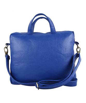 Turquoise Green Auto Canvas PU Laptop Bag 2