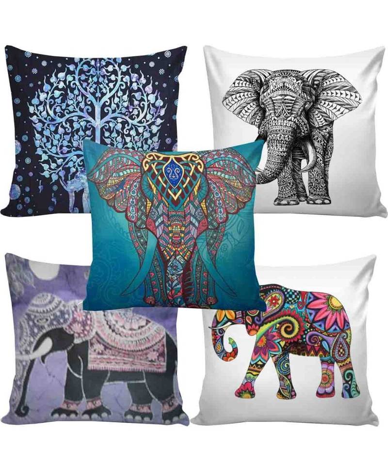 Multi jute cushion covers