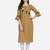 Mustard Color Straight Kurta