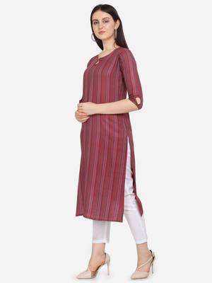 Multi Color Cotton Blend Straight Kurta 3