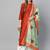 Sutram Bamboo Buti Silk Cyan Green Digital Printed Dupatta