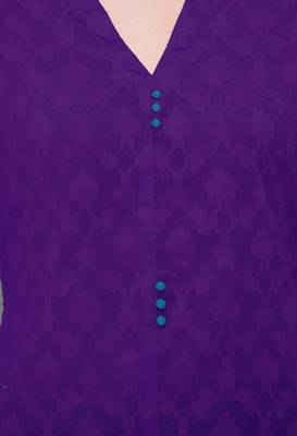 Purple printed cotton ethnic-kurtis 5