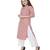 Striped Red kurta palazzo set