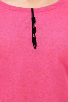 Pink Printed kurta palazzo set