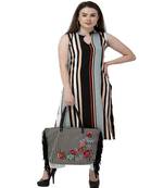 Multi Striped kurta palazzo set