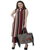 Multi Striped kurta palazzo set