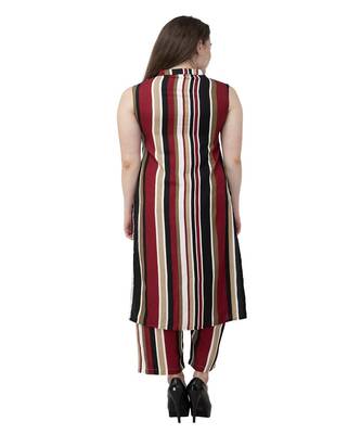 Multi Striped kurta palazzo set 5