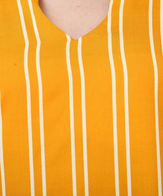 Yellow Striped kurta palazzo set 4
