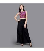 Fuchsia Jaquard Blouse