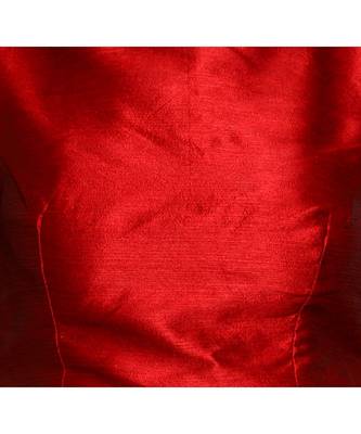 Red dupion Blouse 4