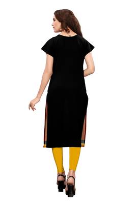 Women's Festive Wear Heavy Crepe Kurti 2