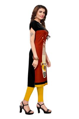 Women's Festive Wear Heavy Crepe Kurti 3