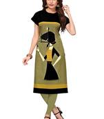 Women's Festive Wear Heavy Crepe Kurti