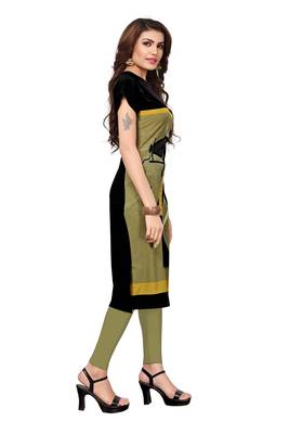 Women's Festive Wear Heavy Crepe Kurti 3