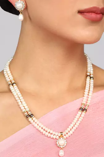 Natural Fresh Water Pearl Set of Authenticity