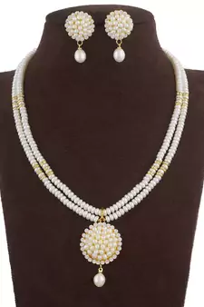 Natural Fresh Water Pearl Set of Authenticity